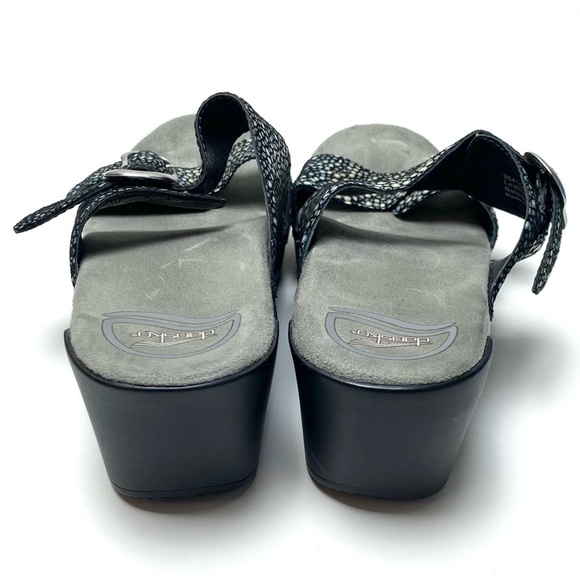 Dansko Double Strap Heeled Sophie Sandals Slides Sz 8 - Picture 5 of 7